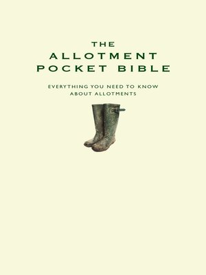 cover image of The Allotment Pocket Bible